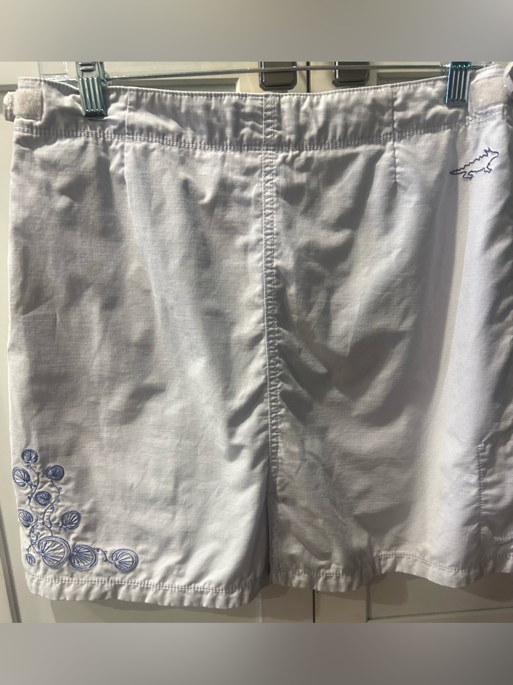 Horny Toad Embroidered Sporty Skort Cream Women's Size 8